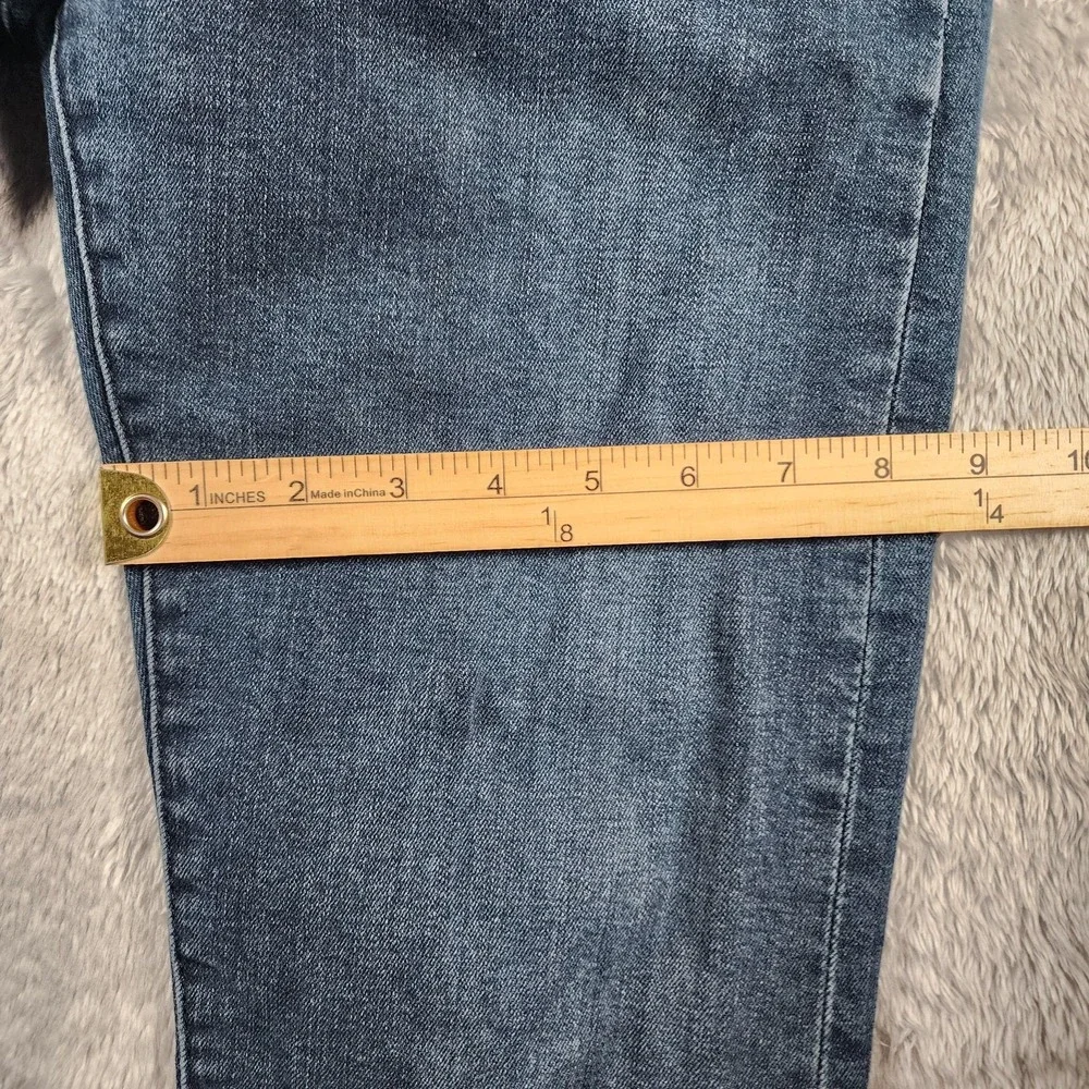 Levis Premium Jeans Mens 30x32 (Fits 28x30) Blue Medium Wash Slim Tapered Leg‎ - Picture 7 of 15